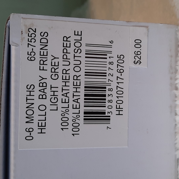 Hello Baby Friends Robeez 100% Leather Soft Sole Baby Shoes Owl Fox Cute Fun - Picture 6 of 8